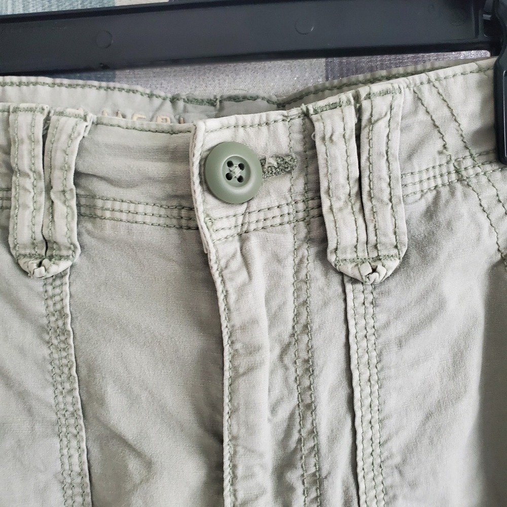 American Eagle Outfitters Cargo Pants Sage Green Utility 6 y2k streetwear indie - Picture 7 of 13